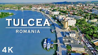 TULCEA Romania 4K • DJI drone flying over the city • Danube Delta amp Lake Ciuperca • Summer 2023 [upl. by Paul465]