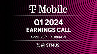 TMobile Q1 2024 Earnings Call Livestream [upl. by Ahsitam]