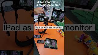 iPad as monitor for atem mini pro amp DSLR camera [upl. by Mojgan]