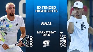 Borna Gojo vs Colton Smith  FINAL MarketBeat Open 2024  ATP Highlights [upl. by Hazard]