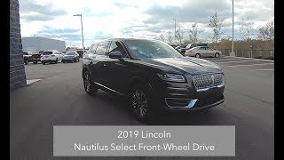 2019 Lincoln Nautilus Select FWDWalk Around VideoIn Depth ReviewTest Drive [upl. by Sybil]