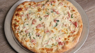 Chicken Cordon Bleu Pizza Recipe 🍕 Episode 1139 [upl. by Muller]