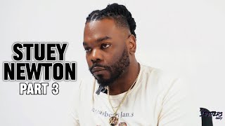 Stuey Newton on His Approach Making Music Vs Battle Rap amp His Writing Process Part 3 [upl. by Refennej]