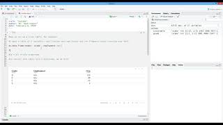 How to Set Up a Cross Table Frequency Table in R HD [upl. by Nylatsyrc]