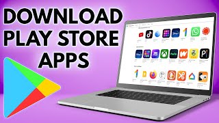 How To Download Google Play Store Apps On PC Win788110 [upl. by Gahan]