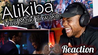 ALIKIBA  AJE Official Music VideoREACTION [upl. by Keheley]