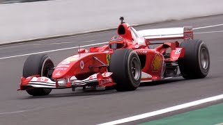 Ferrari F1 F2004 V10 Ex M Schumacher  BEST F1 Ferrari EVER [upl. by Siraj]