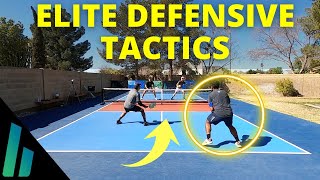 1 Way To DEFEND Hard Shots In Pickleball  Briones Pickleball [upl. by Nairrot]