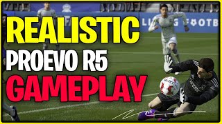 FIFA 15 PROEVO GAMEPLAY MOD BETTER GAME TEMPO CREATIVE AND GAMEPLAY PHYSICS TWEAKED [upl. by Nickey770]