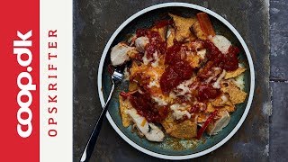 Nachos med kylling og smeltet cheddarost  Claus Holm [upl. by Alokin831]