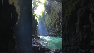 Tiket Masuk Obyek Wisata Alam Green Canyon Pangandaran shortvideo tour videos short trip video [upl. by Namhar]