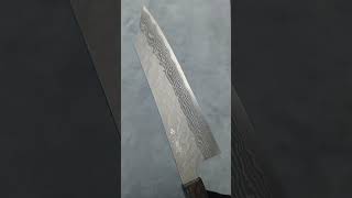 Nigara tsuchime damascus VG10 kiritsuke gyuto 210mm [upl. by Islek568]