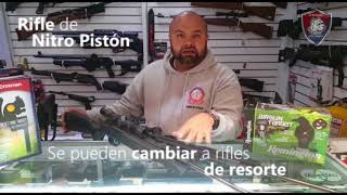 Diferencias entre Rifles de Nitro Pistón vs Resorte WhatsApp 3125286943 Airguns Colombia [upl. by Ainsley281]