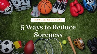 Muscle Recovery  5 Ways to Reduce Soreness [upl. by Pittel536]