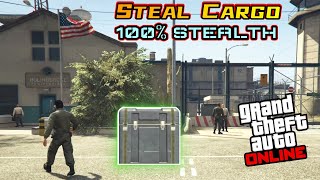 Steal cargo from Bolingbroke penitentiary 100 stealth GTA Online [upl. by Filbert]