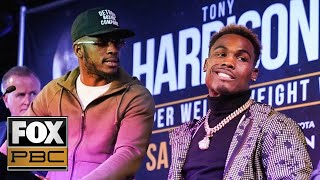 Best of Tony Harrison vs Jermell Charlo II Press Conference  PBC ON FOX [upl. by Nylirak]