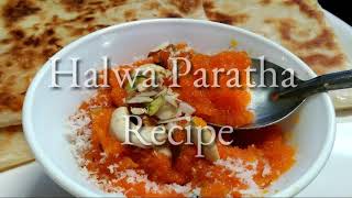 Lazeez Halwa Paratha  Halwa Paratha Recipe  Ramadan Recipe [upl. by Linden294]