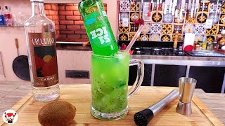 Como Fazer Caipirinha de Kiwi com ICE 51  Drink [upl. by Schoenberg]