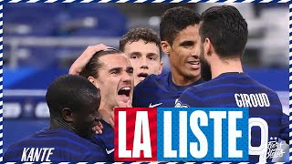 Euro 2020  la liste des 26 Equipe de France I FFF 2021 [upl. by Yntirb588]