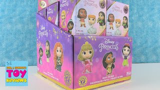 Disney Princess Funko Mystery Minis Full Box Opening  PSToyReviews [upl. by Anelys]