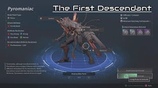 The First Descendant How to Beat Pyromaniac Boss Fight Guide [upl. by Ashjian]