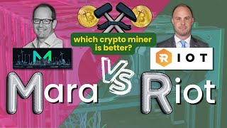 BITCOIN MINING STOCKS CRASHING ⛔️ MARA VS RIOT STOCK PRICE PREDICTION BEST CRYPTO STOCKS TO BUY 🔥 [upl. by Clarise781]