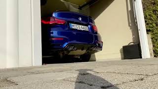 BMW M4 CS  COLD START  EXHAUST SOUND [upl. by Ok]