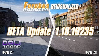 Fernbus Coach Simulator Revisualized Beta Update 118 [upl. by Boothe74]