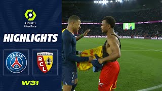 PARIS SAINTGERMAIN  RC LENS 3  1  Highlights  PSG  RCL  20222023 [upl. by Aeneus516]