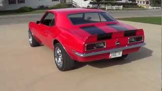 Red Camaro 383 Stroker Idling [upl. by Herstein562]