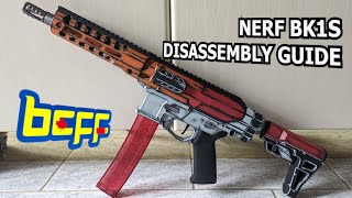 Nerf BK1S amp BK2S Disassembly Guide StepByStep English [upl. by Deuno]