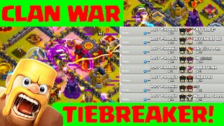 Clash of Clans ♦ Clan War TieBreaker Its About Time ♦ CoC ♦ [upl. by Limay]