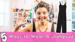 5 Ways To Wear A Jumpsuit  How To Wear A Jumpsuit To Work  How To Wear A Jumpsuit 2020 [upl. by Dolli]