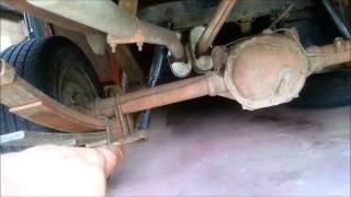 1976 holden rear suspention rework part 1 [upl. by Lraed]