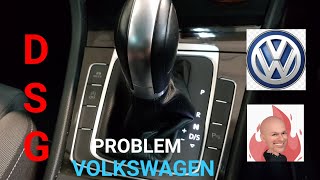 Vw DSG gearbox problem usterka skrzyni biegów a raczej dźwigni [upl. by Yerffeg]