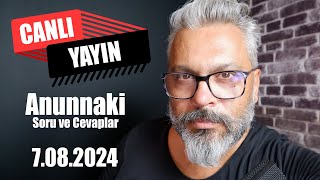 CANLI YAYIN Anunnakiler Hakkında Sorular ve Cevaplar  07082024 [upl. by Devehcoy940]