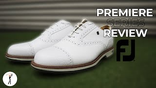 FootJoy 2021 Premiere Series Shoe Review [upl. by Nogam67]