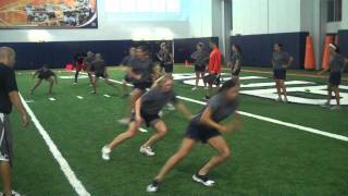 Auburn Softball 8252011 Agility and Conditioning Workoutwmv [upl. by Salvucci79]