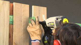 How To Install Fence Palings  DIY At Bunnings [upl. by Vlad]