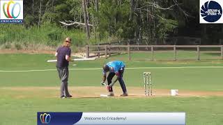 AMLCA U15 DIV A  DreamCricket NJ Panthers vs ACA Atlanta Aces  Part 1 [upl. by Lehsar]