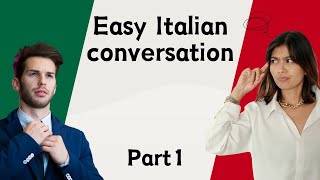 Easy Italian conversation  With 9 different dialogues [upl. by Watt]