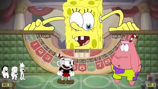 Spongebob in Cuphead ft OneyPlays 3LAMESTUDIO [upl. by Amero]