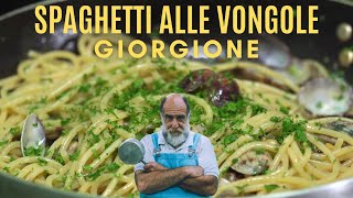 SPAGHETTI CON LE VONGOLE  Le ricette di Giorgione [upl. by Hazem780]