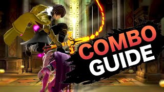 Smash Bros Ultimate Byleth Combo Guide How to Play Byleth [upl. by Gitlow449]