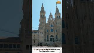 Cathedral of Santiago de Compostela Spain AD 1075 [upl. by Enicar311]