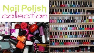 Nail Polish Collection  Storage Tracys [upl. by Laney]