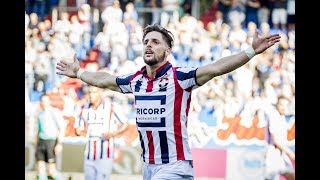 Willem II Goals 20172018 Eredivisie 12 [upl. by Innig]