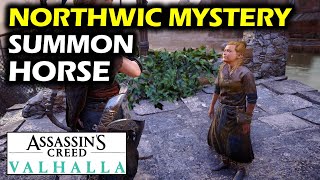 Northwic Mystery Summon Horse for Asta  East Anglia  Assassins Creed Valhalla The Wayward [upl. by Acimaj]