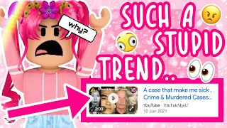 THIS TREND IS EXTREMELY STUPID YouTube Shorts Roblox [upl. by Vanni]