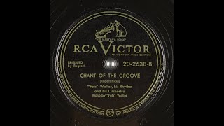 quotChant Of The Groovequot  quotFatsquot Waller His Rhythm and His Orchestra 1941 Gene Sedric tenor sax [upl. by Bumgardner]